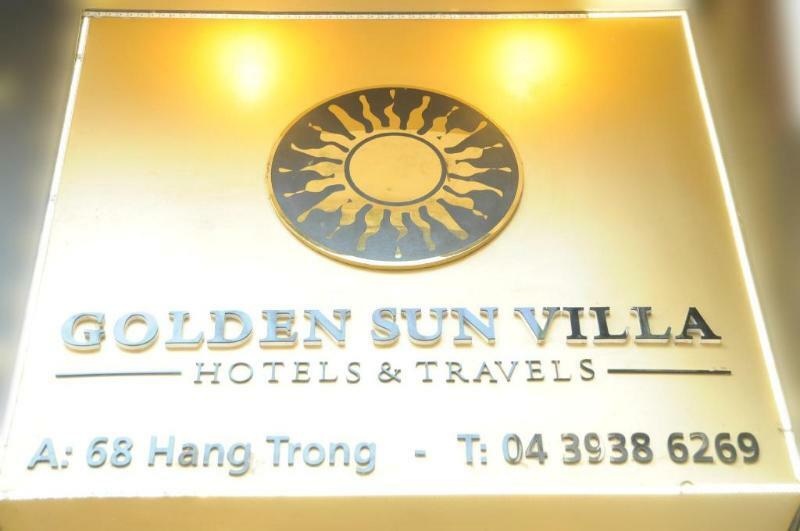 Hanoi Golden Sunshine Villa Hotel And Travel Exterior photo